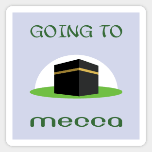 Hajj-Mecca-Eid El Adha El Mubarak-hajj pilgrimage-Muslim gift Sticker